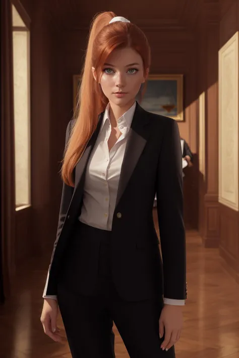 (high quality, best quality, highres, absurdres, sharp focus, masterpiece:1.2), (1girl, woman, solo:1.1), (lawyer, wearing suit:1.3), (very_long_hair, split_ponytail:1), (slim body:1), (theatre:1.1), <lora:MAMS:0.75>,