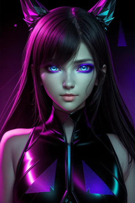 blacklight palette (high quality, best quality, sharp focus:1.5), 1girl, woman, <lora:MAMS:0.75>,
