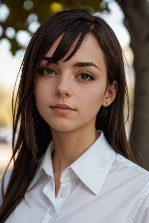 Collared shirt, Woman, fcPortrait