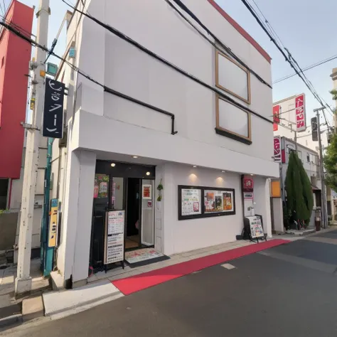 best quality, ultra-detailed, illustration,
fukuhara, storefront, scenery, car, motor vehicle, outdoors, real world location, road, power lines, building, street, tree, sky, day, utility pole, city, lamppost, sign, blue sky
<lora:fukuhara_SD15_V1:1>