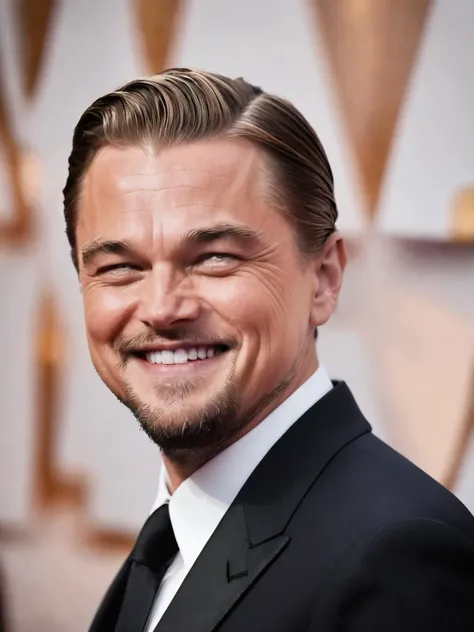 leonardodicaprioxl smiling