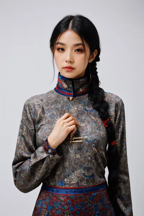 girl02, photographed on a Nikon Z7 II Mirrorless Camera,120mm F/4 wide-angle
girl02, 1girl, solo, long hair, looking at viewer, black hair, long sleeves, braid
a woman wearing a white dress and a black braid with a blue and red pattern on it's neck, Chen Lu, art nouveau fashion embroidered, a character portrait, aestheticism
a woman wearing a black top and red scarf with a red and white design on it's neck, Chen Jiru, art nouveau fashion embroidered, a silk screen, cloisonnism
best quality, masterpiece, ultra detailed, cowboy shot, flowing, 3dmm, ink sketch, color ink, ink rendering, octane render, pastels, rice paper, 1girl, beautiful detailed eyes, (alternate hairstyle), ultra detailed hair, graceful, (charming), (delicate), pretty, cute, lace dress, character in the center of the frame, rhythm, fantasy, looking at viewer,
<lora:more_details:0.3> <lora:add_detail:0.3> <lora:girl02_SDLife_Chiasedamme_v1.0:0.62>