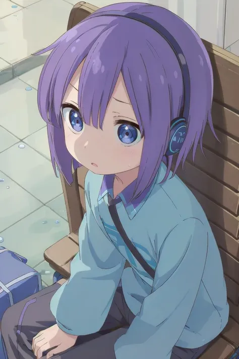 (1boy:1.4), looking at viewer, highlight in eyes,
((masterpiece)), blue headphones,long pants, (front view:1.2),
multiple details, handsome, medium close up, tavern
beautiful eyes (vocaloid), delicate features, high light in eyes, sitting on bench
petite, young, juvenile, detailed beautiful little boy, adorable boy, sparkling eyes,
ultra detailed eyes, ultra detailed face
<lora:shouta:0.8> shouta