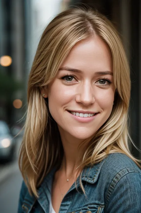 cinematic film still RAW photo of Kristin_Cavallari, smiling, casual clothes, natural blonde hair, tall, (looking at viewer:1.1), <lora:backlight_slider_v10:1.2>, <lora:epiCRealismHelper:1>, <lora:skin_tone_slider_v1:-1>, modern empty street background, 8K, 16k, uhd, dslr, best quality, high quality, realistic, photo-realistic, ultra-detailed,  <lora:Kristin_Cavallari:0.8> PA7_Portrait-CU . shallow depth of field, vignette, highly detailed, high budget, bokeh, cinemascope, moody, epic, gorgeous, film grain, grainy