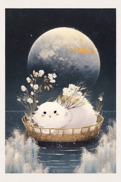 masterpiece,best quality,cute ukiyo-e,<lora:a1:1.2>,bird,