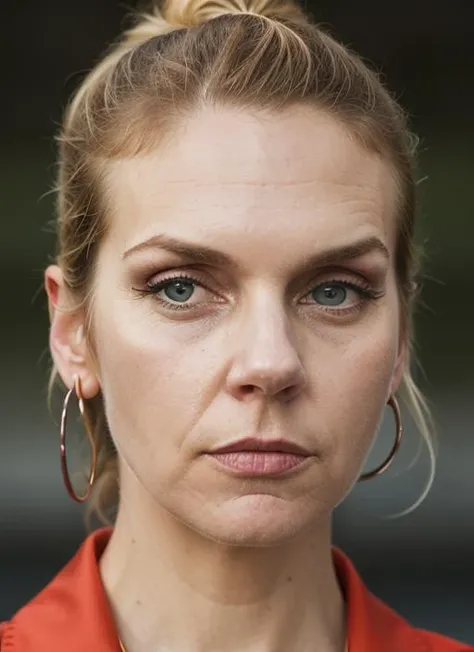 close up portrait of sks woman , by Flora Borsi, style by Flora Borsi, bold, bright colours, ((Flora Borsi)), by Jimmy Nelson, <lora:lora-small-rhea-seehorn-v1:1>
