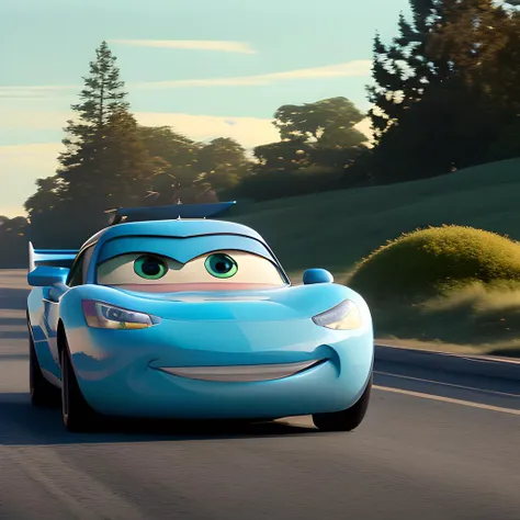 dreamworks artstyle, car