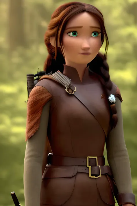 dreamworks artstyle, Katniss Everdeen