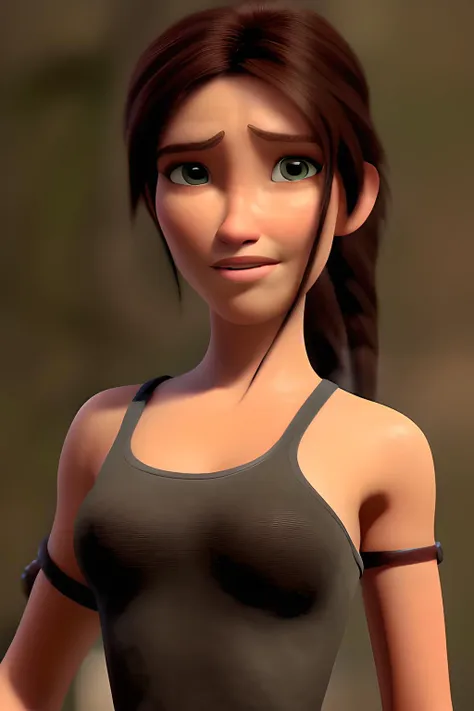 dreamworks artstyle, Lara Croft