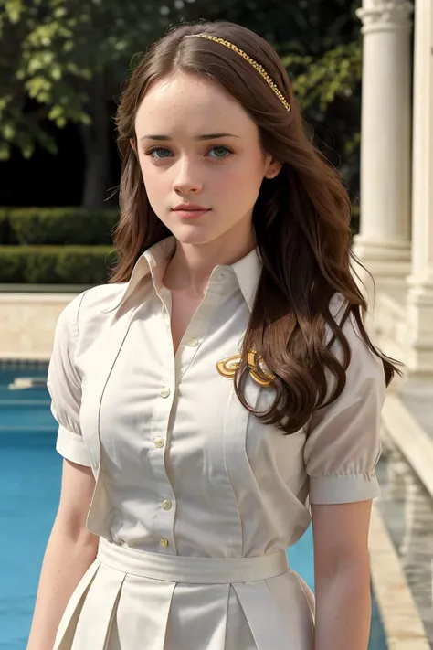 photo of (roryg:0.98), a 20 years woman, modelshoot style, (extremely detailed CG unity 8k wallpaper), Intricate, High Detail, Sharp focus, dramatic, ((photorealistic)), ((pool side)), ((posing for a photo)), (looking at viewer), (detailed pupils:1.2), (wearing a school uniform:1.3) dimly lit,
<lora:epiNoiseoffset_v2Pynoise:1>