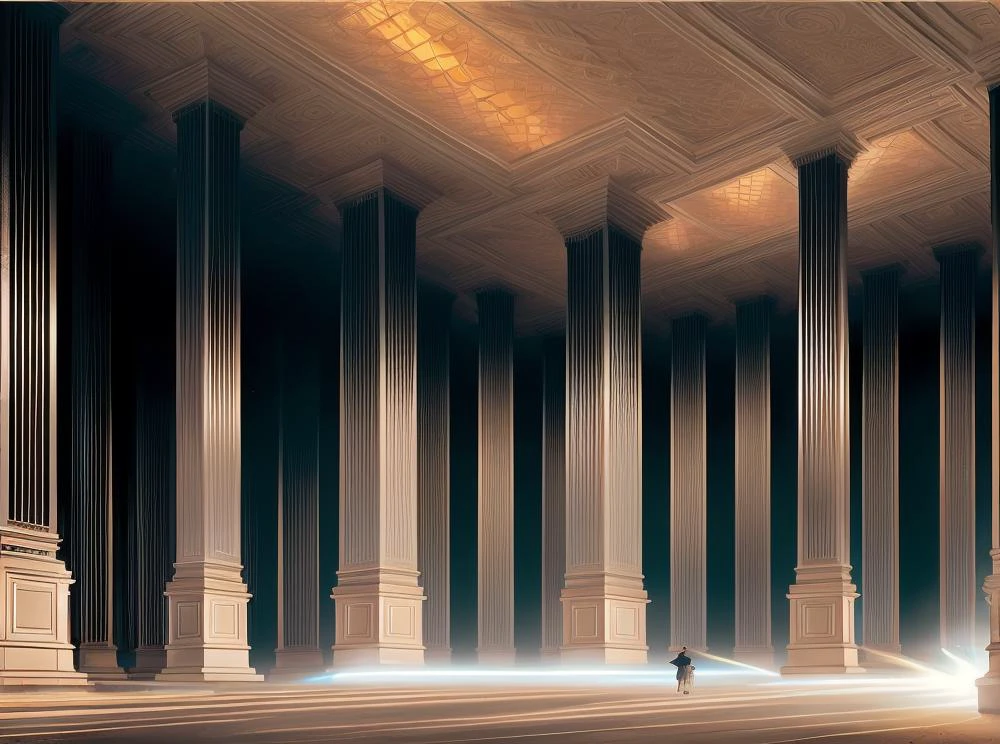 (masterpiece:1.3), (best quality:1.2), chiaroscuro, Unreal Engine, CGI render, Hyperdetailed, vivid colors, modern era photograph, ultra high quality model, 8k Ultra HD, perfect composition, beautiful detailed intricate insanely detailed octane render, soft natural volumetric cinematic perfect light, perfect depth of field shot, ray tracing, photometry, beautiful, metallic deep colors, subsurface scattering, ultra realistic, (photorealism:1.1), 8 k artistic photography, hyperdetailed, absurdly detailed, scenery, city, buildings, idealized American city, busy city center, parks and greenery areas, parks, plazas, modern era photograph, skyscrapers, art deco, monumental architecture,
(uploaded and trending on imgur, pixiv, furaffinity, pinterest, e621, inkbunny, tumblr, deviantart, artstation, ),
(in the style of and art by midjourney, greg rutkowski, raphael, Frank Lloyd Wright, James Gurney, Thomas Kinkade, ),
<lora:ArtDecoArchitecture-10:0.85>, <lora:VaporWave_Style:0.8>