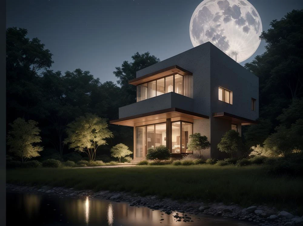 (masterpiece:1.3), (best quality:1.2), chiaroscuro, Unreal Engine, CGI render, Hyperdetailed, vivid colors, modern era photograph, ultra high quality model, 8k Ultra HD, perfect composition, beautiful detailed intricate insanely detailed octane render, soft natural volumetric cinematic perfect light, perfect depth of field shot, ray tracing, photometry, beautiful, metallic deep colors, subsurface scattering, ultra realistic, (photorealism:1.1), 8 k artistic photography, hyperdetailed, absurdly detailed, scenery, city, buildings, idealized American city, busy city center, parks and greenery areas, parks, plazas, modern era photograph, skyscrapers, art deco, monumental architecture,
(uploaded and trending on imgur, pixiv, furaffinity, pinterest, e621, inkbunny, tumblr, deviantart, artstation, ),
(in the style of and art by midjourney, greg rutkowski, raphael, Frank Lloyd Wright, James Gurney, Thomas Kinkade, ),
<lora:ArtDecoArchitecture-10:0.85>, <lora:xsarchitectural-15Nightatmospherearchitecture:0.35> a small building, producing many glowing moonlight ores, foreground, moonlight reflection, sacredness, landscape, bright, fhd, 4k, high resolution, realistic, hyperrealism, ultra wide shot, canon 5d, v-ray, quixel megascans render, octane render