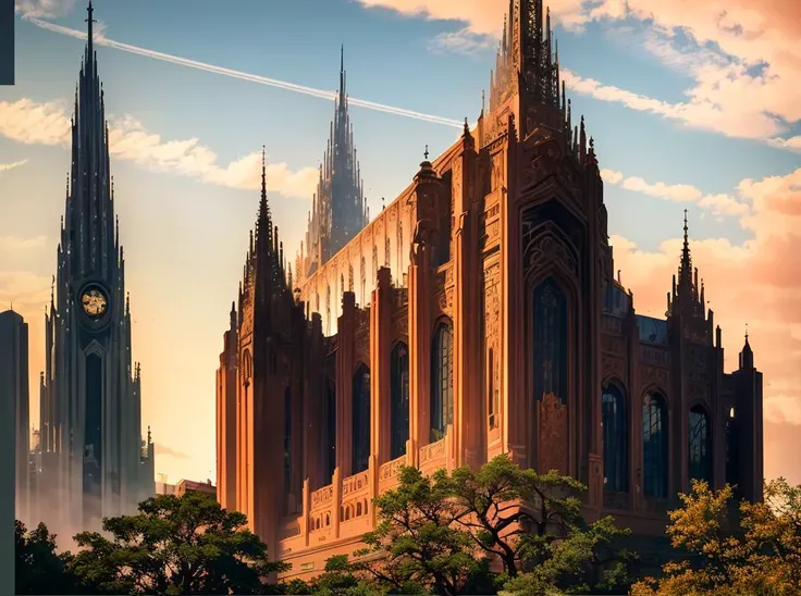 (masterpiece:1.3), (best quality:1.2), chiaroscuro, Unreal Engine, CGI render, Hyperdetailed, vivid colors, modern era photograph, ultra high quality model, 8k Ultra HD, perfect composition, beautiful detailed intricate insanely detailed octane render, soft natural volumetric cinematic perfect light, perfect depth of field shot, ray tracing, photometry, beautiful, metallic deep colors, subsurface scattering, ultra realistic, (photorealism:1.1), 8 k artistic photography, hyperdetailed, absurdly detailed, scenery, city, buildings, idealized American city, busy city center, parks and greenery areas, parks, plazas, modern era photograph, skyscrapers, art deco, monumental architecture,
(uploaded and trending on imgur, pixiv, furaffinity, pinterest, e621, inkbunny, tumblr, deviantart, artstation, ),
(in the style of and art by midjourney, greg rutkowski, raphael, Frank Lloyd Wright, James Gurney, Thomas Kinkade, ),
<lora:ArtDecoArchitecture-10:0.85>,