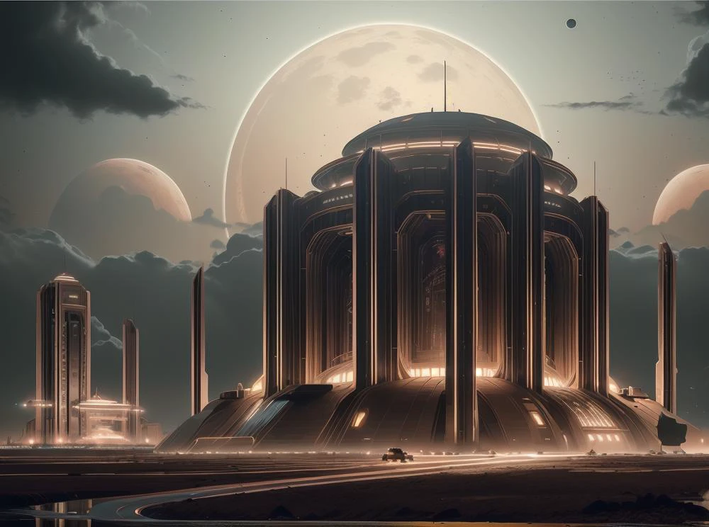 (masterpiece:1.3), (best quality:1.2), chiaroscuro, Unreal Engine, CGI render, Hyperdetailed, vivid colors, modern era photograph, ultra high quality model, 8k Ultra HD, perfect composition, beautiful detailed intricate insanely detailed octane render, soft natural volumetric cinematic perfect light, perfect depth of field shot, ray tracing, photometry, beautiful, metallic deep colors, subsurface scattering, ultra realistic, (photorealism:1.1), 8 k artistic photography, hyperdetailed, absurdly detailed, scenery, city, buildings, idealized American city, busy city center, parks and greenery areas, parks, plazas, modern era photograph, skyscrapers, art deco, monumental architecture,
(uploaded and trending on imgur, pixiv, furaffinity, pinterest, e621, inkbunny, tumblr, deviantart, artstation, ),
(in the style of and art by midjourney, greg rutkowski, raphael, Frank Lloyd Wright, James Gurney, Thomas Kinkade, ),
<lora:ArtDecoArchitecture-10:0.85>, <lora:V1.1-17SciencefictioncityonMars:0.5> science fiction, war between two cities on mars, spaceship, high-tech, night, prospect, moonlight reflection, sacred, landscape, bright, fhd, 4k, high-resolution, realistic, surrealistic, super wide angle shot, canon 5d, v-ray, quixel megascans render, sintane render <lora:VaporWave_Style:0.8>