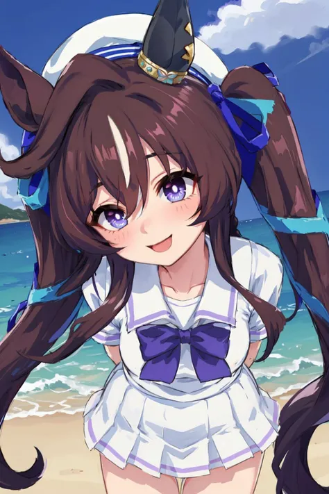viblos \(umamusume\) <lora:viblos_v1:1>,white_hair, streaked hair,