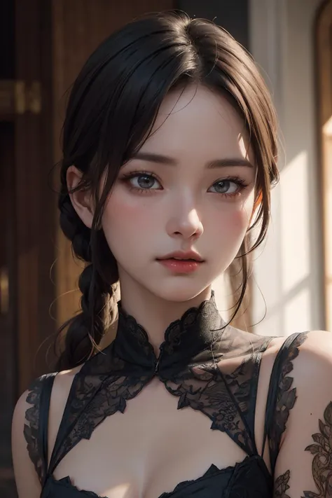masterpiece, best quality, 8k, detailed skin texture, detailed cloth texture, beautiful detailed face, intricate details, ultra detailed, portrait of a russian girl