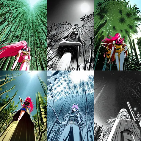 (otherworldly, otherworldly atmosphere, otherworldly appearance), highly insanely detailed, masterpiece, top quality, best quality, highres, 4k, 8k, RAW photo, collar, earrings, jewelry, necklace, armlet,
(long_hair, long hair, random colors cloth, random colors hair, random long hair, dynamic hair, glowing hair, hair over one eye),
(eyelashes, eyeliner, eyeshadow, eyelashes),
pink lipstick,
natural makeup,
((ancient egyptian theme:1.2)), golden ornaments,
1girl, (portrait:0.4), nsfw,
((desert, Mexico, cacti, underwater)),
a grove of mechanical trees swaying to the rhythm of coded breezes, (tranquil:0.6), (serene:0.5),
long messy hair,
1girl, (from below),
1girl, natural lighting, outdoor,
<lora:yuyu_ruka_v1_2:0.7>, ruka,
winter, scarf, beanie hat, drinking coffee, snowflake, aroma,
(moss vines), (fantasy world)