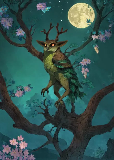 mgcilu, watseixl
triadic color palleted,
a forest guardian with a tree-like lower body, bark skin, and luminous blossom-tipped fingers, guiding and protecting the mystical woodland.
night MOON
[(details:1.2): [ (many small details:1.3) : [ (many ultrasmall details: 1.2):(very detailed ultrasmall edges and microrelief:1.5):0.7 ]: 0.4 ] :0.2]
 <lora:watseixlv3:0.7>
 <lora:tag is mgcpnt:0.7>