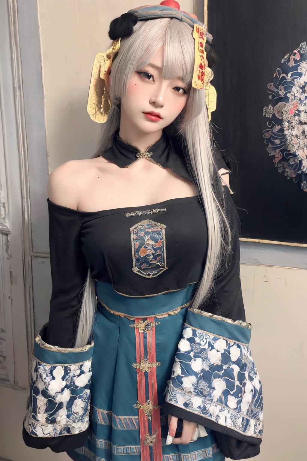 chinese zombie loli dress, lolita僵尸萝莉 @spz v1.0