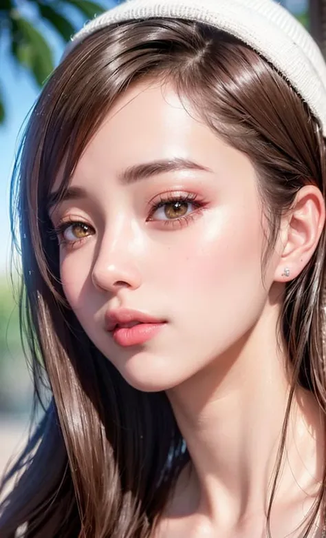 (8k, RAW photo, photorealistic:1.25) ,( lipgloss, eyelashes, gloss-face, glossy skin, best quality, ultra highres, depth of field, chromatic aberration, caustics, Broad lighting, natural shading,Kpop idol) looking at viewer with a serene and goddess-like happiness,