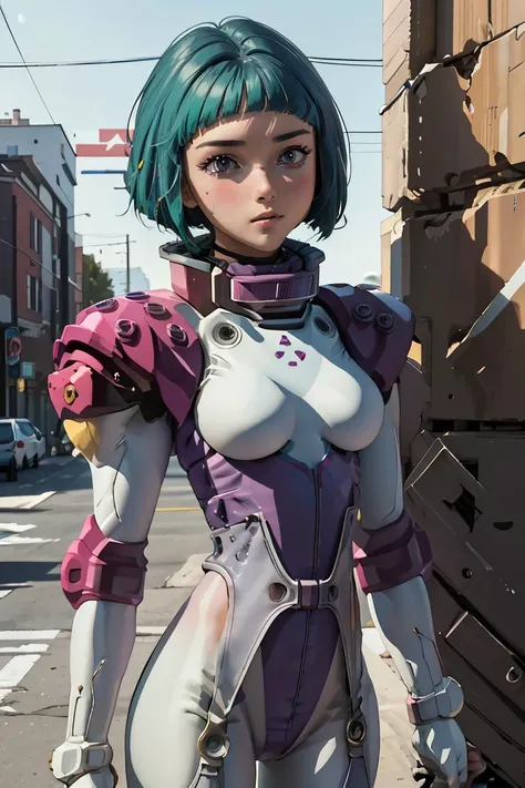 (masterpiece, best quality), 1girl, <lora:miharuga:1> miharuga, pilot suit, gloves