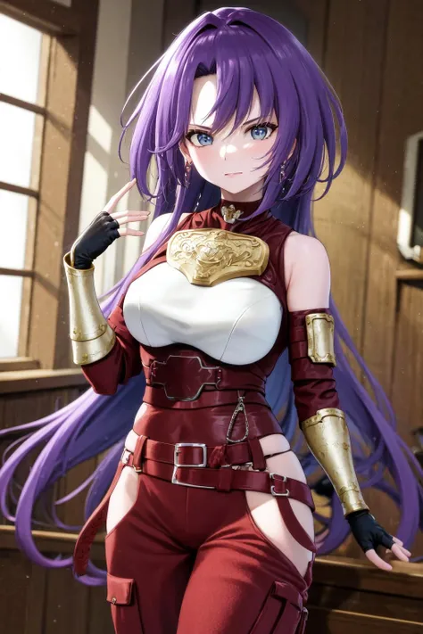 alear \(fire emblem\), long hair, large breasts, smile, <lora:femaleAlearFireEmblem_v10:1>