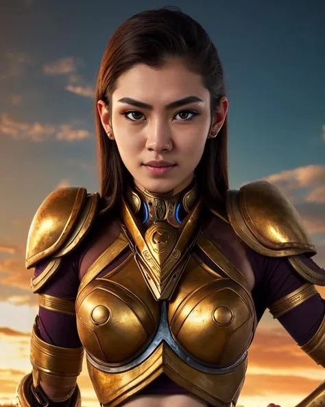 photo of a 21 years old thai dwemer cyborg woman
highly detailed, realistic