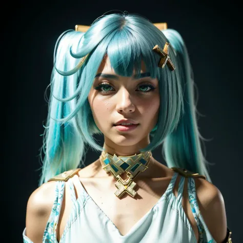 1girl, solo, hair ornament, green hair, twintails, long hair, dress, water,
mid shot portrait photo of (Faruzan) from Genshin Impact,
dark fantasy background, charming smirking.
by Greg Rutkowski and Walt Disney ultra realistic highly detailed intricate photorealistic analog style photograph sharp focus on eyes, cinematic lighting,
,UHD, HDR, 8K <lora:faruzanGenshinImpact_v10:1>