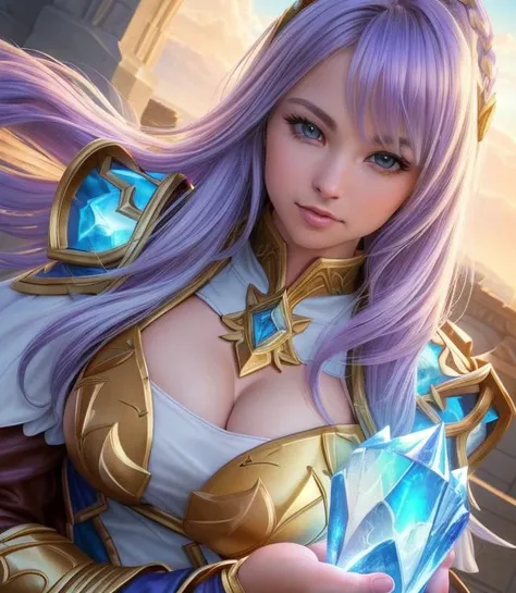 (Controllable Photo:1.3) of (Ultrarealistic:1.3),(Amusing:1.3) warrior, League of legends character, armor colour, gold, hair violet, skin white, photo of (Madison Iseman), Photorealism, (Magical Photo:1.3) of (Realistic:1.3), Crystalcore, hyperdetailed fantasy character, Dreamlike, Ethereal Fantasy, Realistic, Fiction, Full-HD, HD, 8K, Soft Lighting, Beautiful Lighting,Highly Detailed,Highly Detailed,(Photorealism:1.3),(CineColor:1.3),naturalism,land Art,regionalism,shutterstock contest winner,trending on unsplash,featured on Flickr,Highly Detailed,(Baroque Art:1.3),(80s Art:1.3),(Photorealism:1.3),naturalism,land Art,regionalism,shutterstock contest winner,trending on unsplash,featured on Flickr