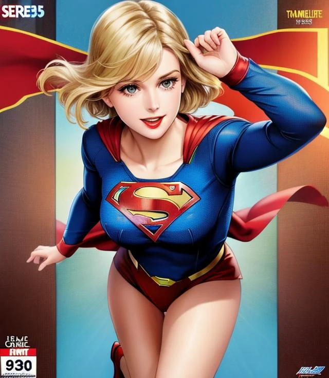 Comic of supergirl original artist 1930s