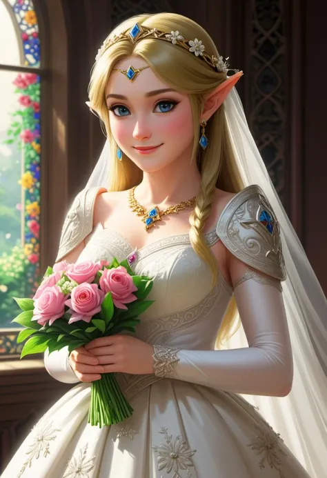 (masterpiece:1.2, best quality, absurd res, ultra detailed), super very realistic, doggy style vaginal sex, very sexy beautiful feminine tender seductive sweet lustful cute luxurious bride Link (the legend of zelda) and man having sex, happiness, realistic, detailed, masterpiece, high quality, photorealistic, lovely smile