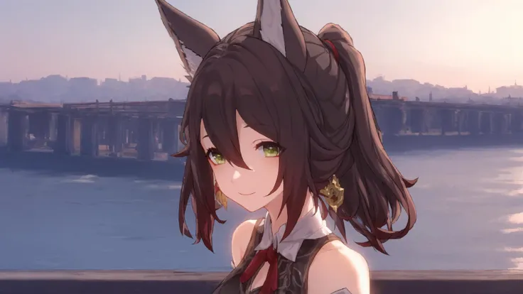 masterpiece,best quality,best shadow,
1girl,solo,Tingyun,((upper body)),
outdoors,dusk,river,
<lora:Tingyun3.1:0.7>