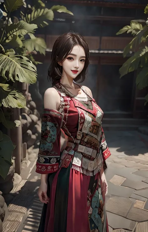 (day:1.8,red theme,),in summer,onsen,(nature:1.9),1girl,very long hair,grin,sexy,unaligned breasts, dynamic angle,dynamic pose,outdoors,chinese style architecture,
(raw photo:1.2), (photorealistic:1.4), absurdres, incredibly absurdres, huge filesize , ultra-detailed, highres, extremely detailed,best quality ,masterpiece, illustration, an extremely delicate and beautiful, extremely detailed ,CG ,unity ,8k wallpaper, Amazing, finely detail, masterpiece,best quality, pureerosface_v1,ulzzang-6500-v1.1,