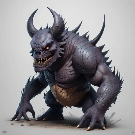 A fantz monster design, ultra detailed, <lora:CreaturesDesignV1:1>