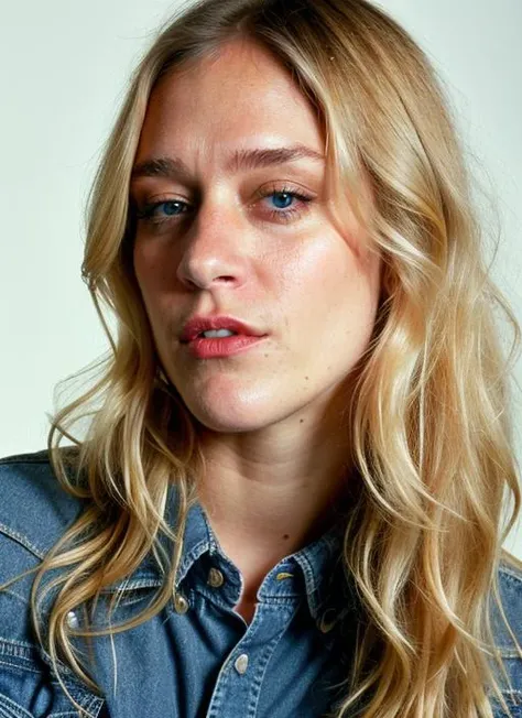 portrait photo of beautiful young sks woman <lora:locon_chloesevigny_v1_from_v1_64_32:1>, Flannel shirt and jeans, natural lighting, by Guy Bourdin, detailed face, UHD, absurdres, epic scene composition