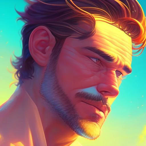 a beared man