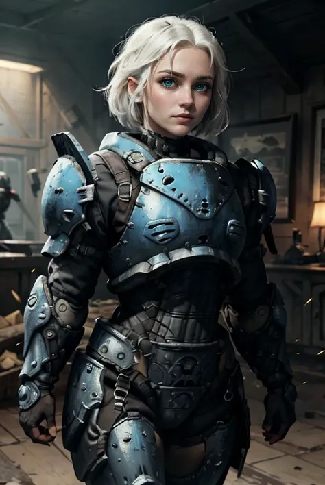 nsfw, (masterpiece, best quality, high quality, highres, ultra-detailed), photographic, 4k, cowboy shot, 
1girl, ice green eyes, white hair, closed mouth, cinematic lighting, medium blue color armor, edgHalo_armor, power armor, wearing edgHalo_armor, no headwear, 
<lora:hairdetailer:0.2>, Asian-Less-Toon, <lora:edgHaloArmors:1>, AS-Adult,