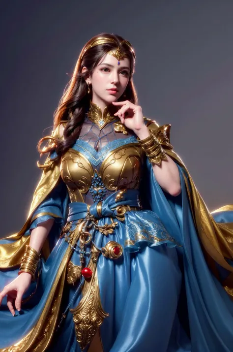 masterpiece, best quality, ultra-detailed, 8K, detailed light, detailed shadow, RAW, (detailed skin), detailed skin texture, detailed cloth texture, beautiful detailed face, (realistic:1.2), intricate details, 1girl, (full body), portrait, looking in front, standing, cinematic, 35mm, f/ 1.8, <lora:hipoly3DModelLora_v10:0.5>, hiqcgbody, hiqcgface, vibrant color, blue and orange