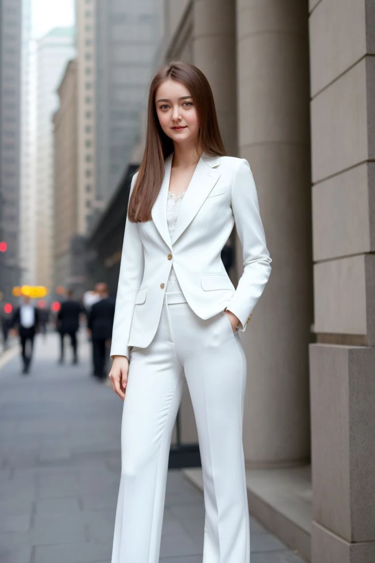 <lora:anna_vlasova_obj20:0.3>, full_body, standing, suit, pants, nyse trader, (anna_vlasova: 1.3), perfect face, (contact iris: 1.1), pale skin, skin pores , depth of field