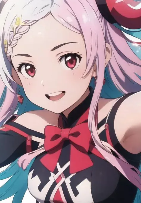 <lora:Yuna_OS:0.8>, Yuna_OS, smile, (acclaimed, alluring, captivating, exciting, gorgeous, striking:1.3), (highly detailed, high quality:1.3)