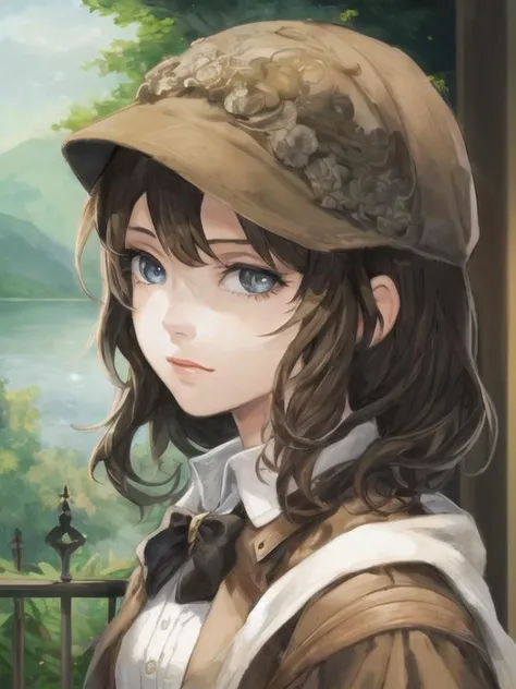 1girl, solo, masterpiece, best quality,portrait, <lora:mature female Style_V2:1>,