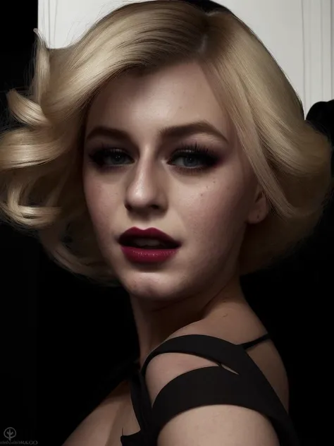 MinxxMarii, Woman,
elegant dress, dark lipstick, sleek hairstyle, high heels, dramatic lighting, sensuality, boldness, Helmut Newton, Irving Penn, vivid realism, glamour, sophistication, curves, lines, texture, chiaroscuro, expressionism, Art Deco, vintage, seductive. High resolution. Stunning. Bold. Intense. Impeccable detail. Masterpiece. Timeless. Iconic.