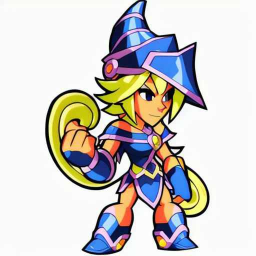 brawlhalla style, brawwl, dark magician girl