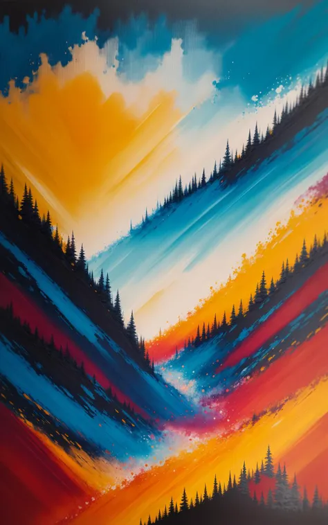 abstract landscape