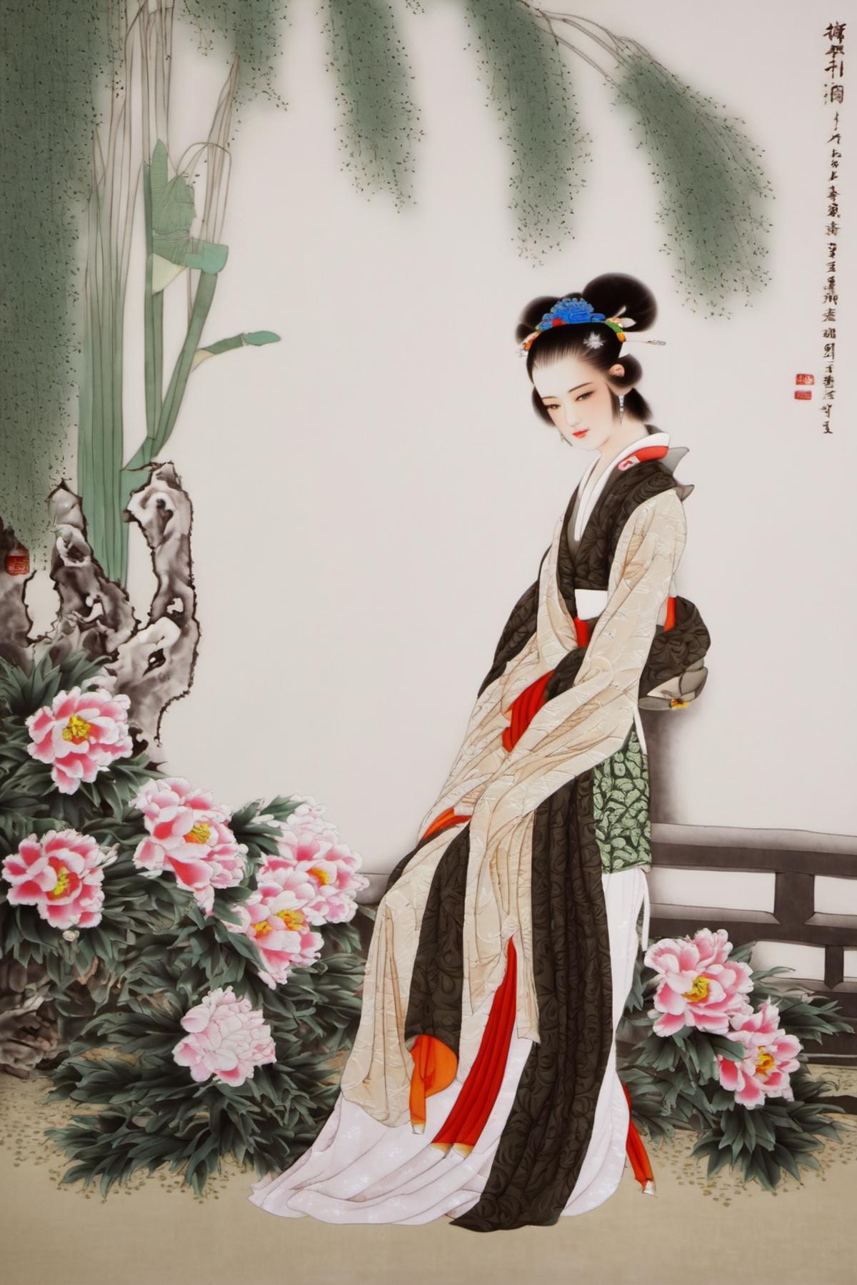 Chinese painting_shinvhua_国画_仕女_V1.0XL v1.0
