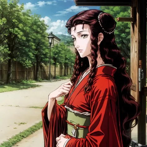 <lora:Charlotte001:0.7>,<lora:add_detail:0.8>,
Charlotte,1woman,
brown hair,
kimono,