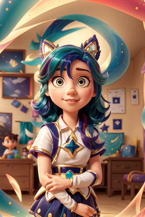 (masterpiece, best quality), intricate details,
(1girl), <lora:xayah_sg:0.8> star guardian xayah,
AS-Younger rainbow-candy