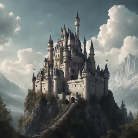 a fantasy castle