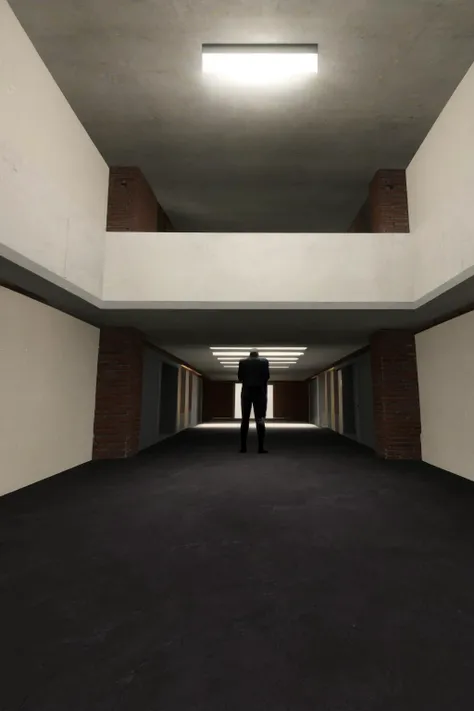 masterpiece, best quality, <lora:architecture_gmconstruct-09:1> gm_construct, darkness, dark, indoors, black figure