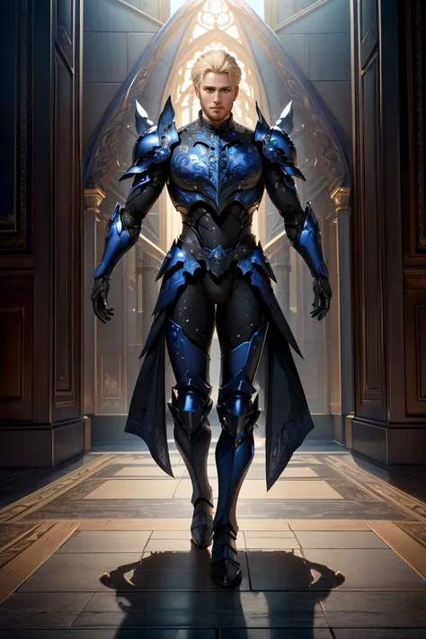 <lora:hades_armor_v2:0.7> Royal Blue hades_armor
masterpiece, best quality, intricate details, highly detailed raw photography, photorealism, photorealistic, Real-Time Ray Tracing lighting, volumetric lighting, volumetric shadows, 8k-perfect-octane
blond man, full body view, Arms outstretched, inviting a hug
autumn photorealistic clear ultra-detailed and defined background  of